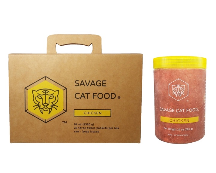 Savage Cat Food product
